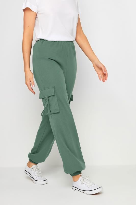Evans LTS Tall Green Cargo Jogger
