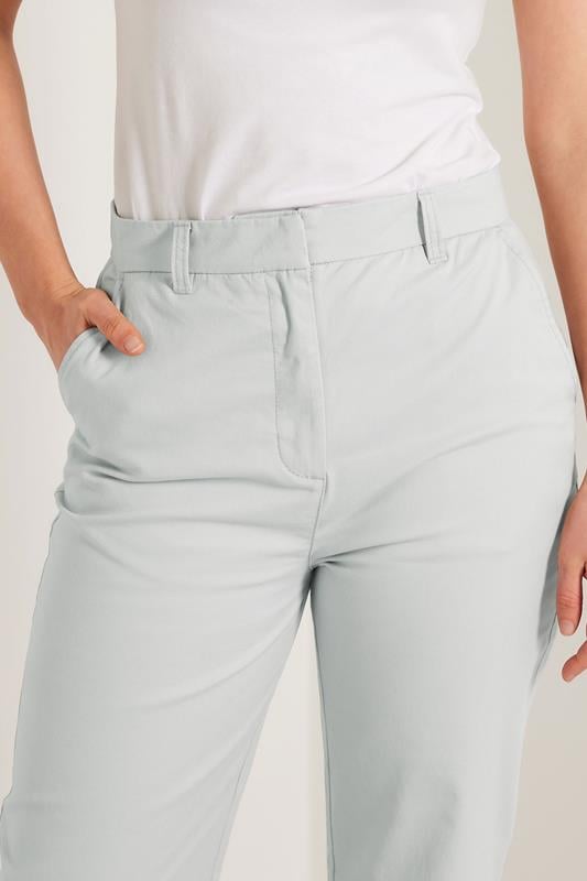 Evans LTS Tall Grey Cotton Chino Jeans