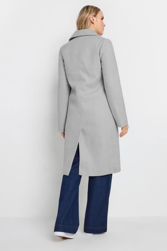 Evans LTS Tall Grey Single Breasted Formal Coat