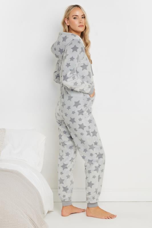 Evans LTS Tall Grey Soft Touch Star Onesie
