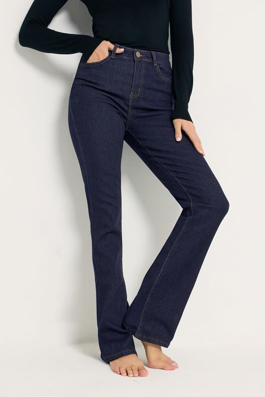 Evans LTS Tall Indigo Blue Denim Bootcut Jeans