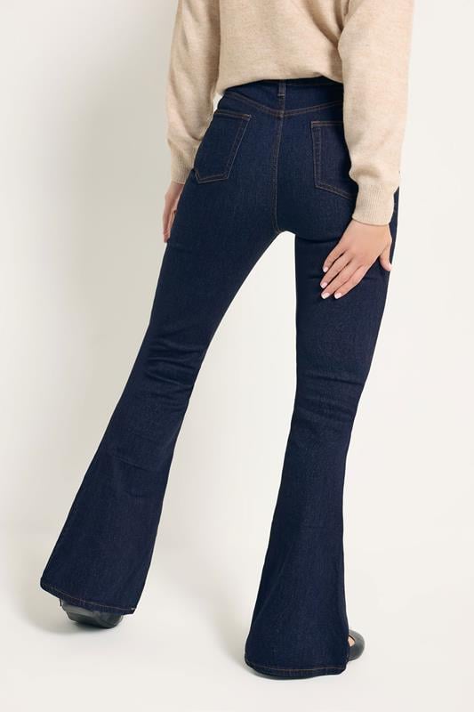 Evans LTS Tall Indigo Blue Denim Flared Jeans