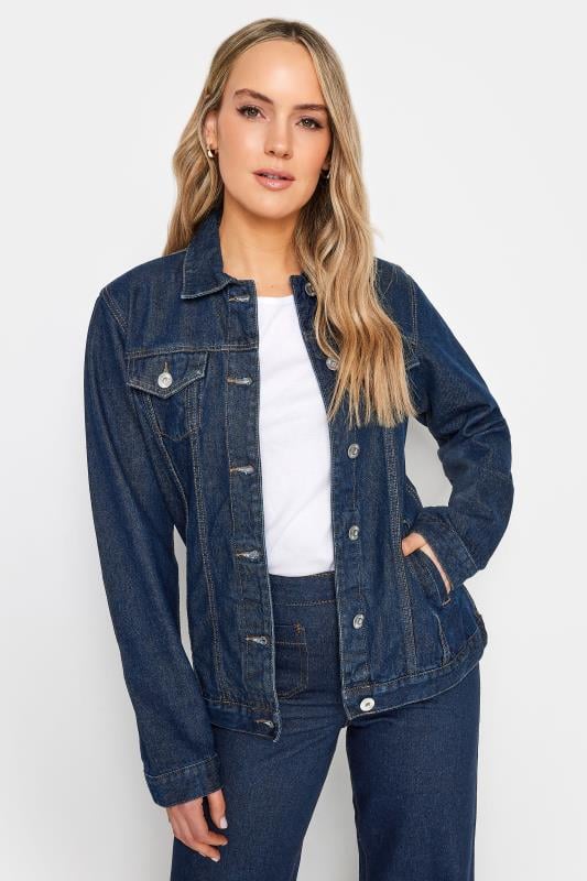 Evans LTS Tall Indigo Blue Denim Jacket