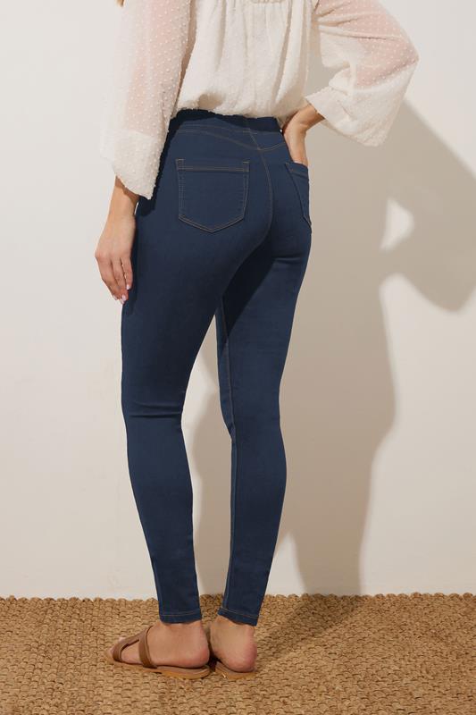Evans LTS Tall Indigo Blue Stretch JENNY Jeggings