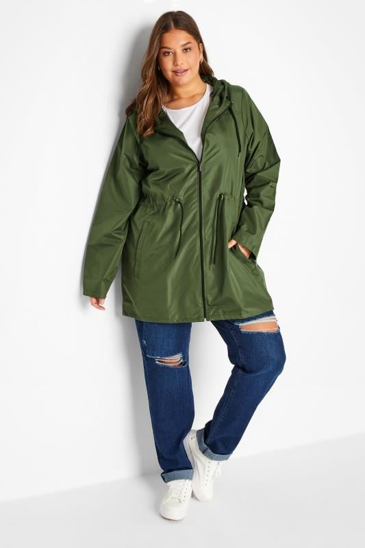 Evans LTS Tall Khaki Green Pocket Parka