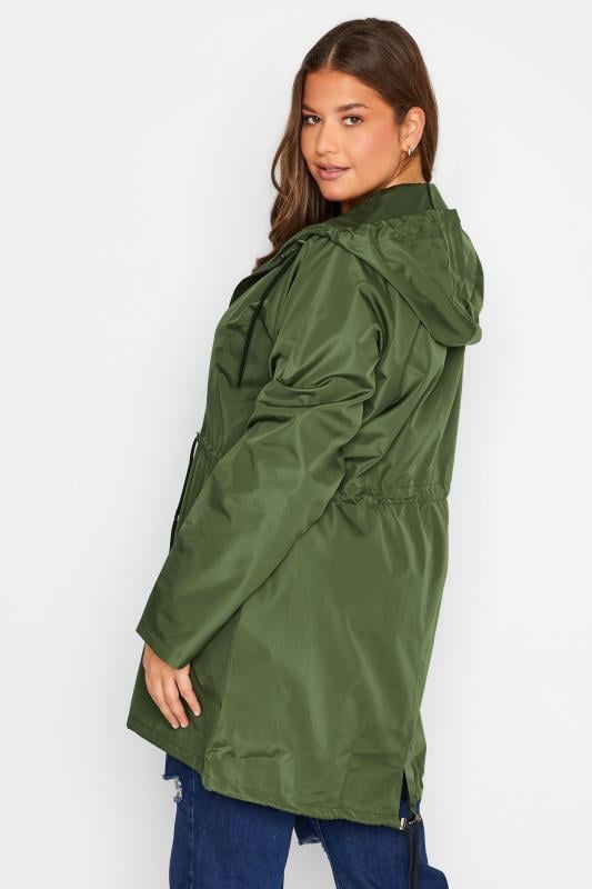 Evans LTS Tall Khaki Green Pocket Parka