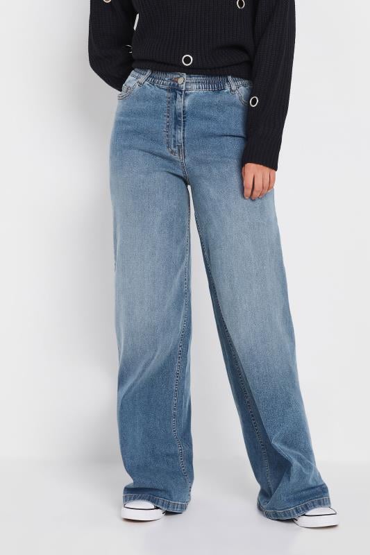 Evans LTS Tall Light Blue Slouch Jeans