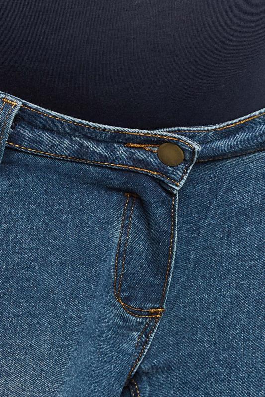 Evans LTS Tall Maternity Mid Blue Skinny AVA Jeans