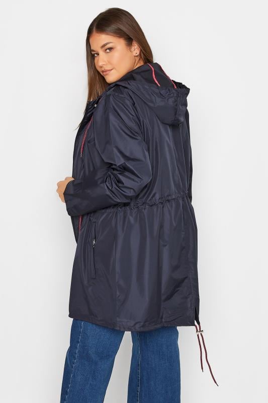 Evans LTS Tall Navy Blue Pocket Parka