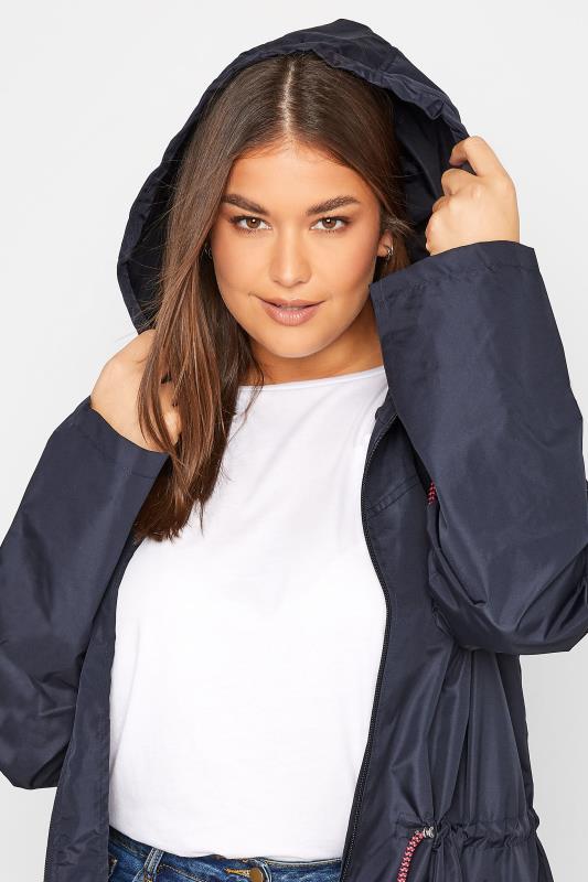 Evans LTS Tall Navy Blue Pocket Parka