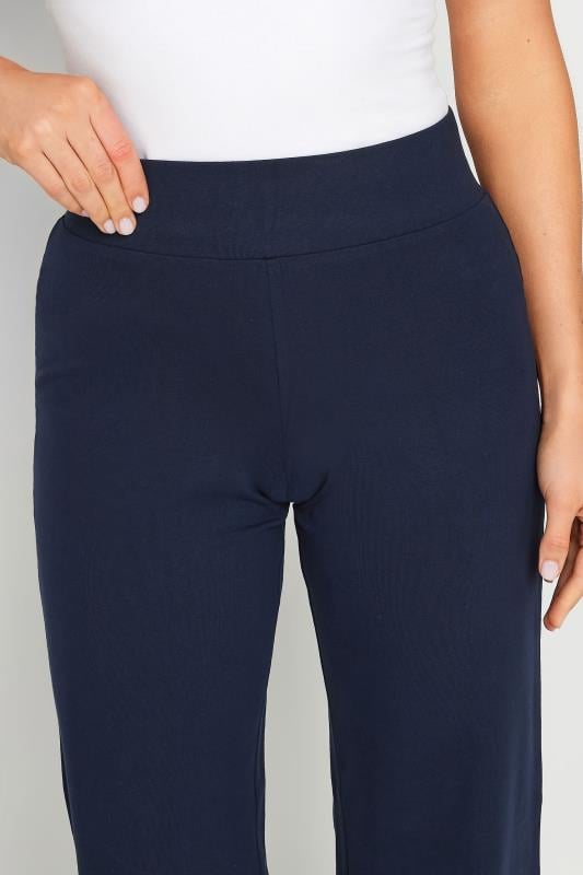 Evans LTS Tall Navy Blue Wide Leg Yoga Pants