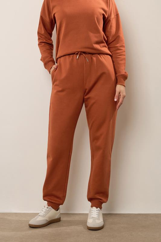 Evans LTS Tall Rust Orange Cuffed Joggers