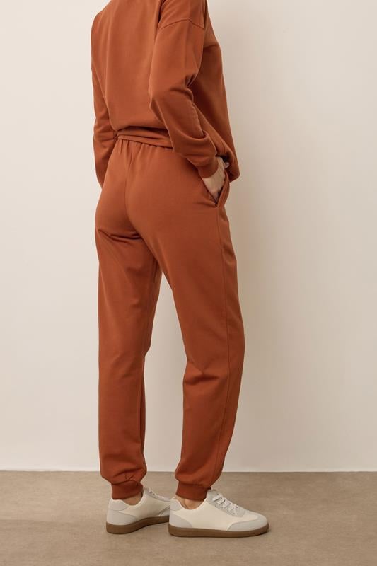 Evans LTS Tall Rust Orange Cuffed Joggers