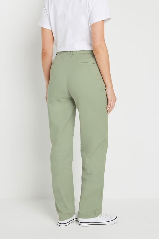 Evans LTS Tall Sage Green Cotton Chino Jeans