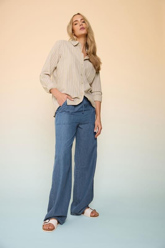 Evans LTS Tall Stone Stripe Shirt