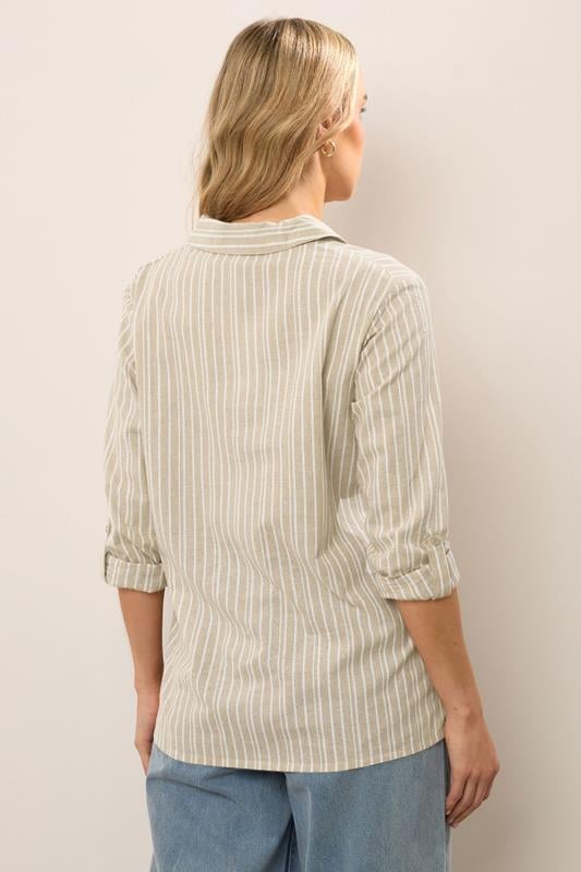 Evans LTS Tall Stone Stripe Shirt
