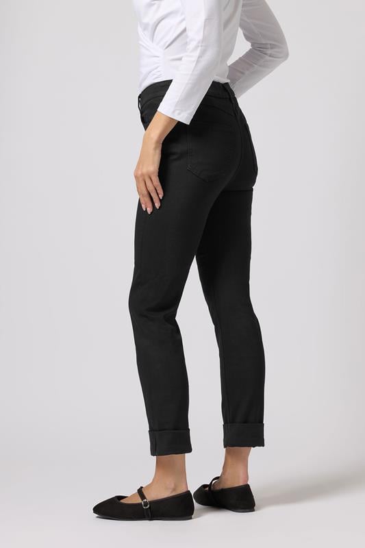 Evans M&Co Black Ankle Grazer Cigarette Jean