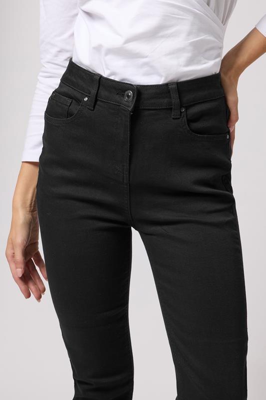 Evans M&Co Black Ankle Grazer Cigarette Jean