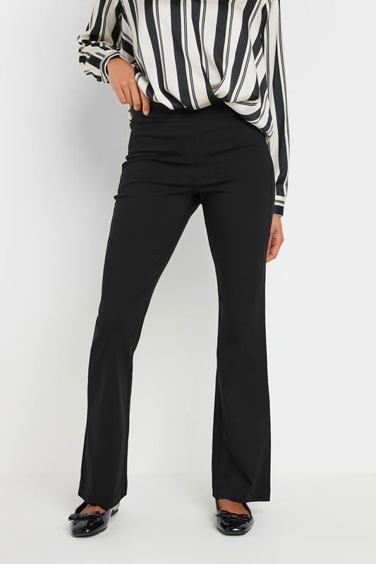 evans M&Co Black Bootcut Bengaline Trousers