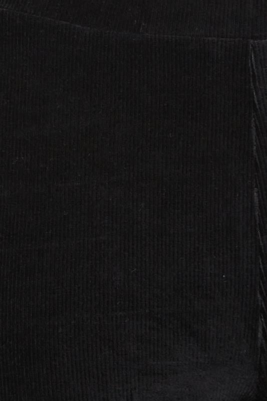 Evans M&Co Black Cord Stretch Leggings