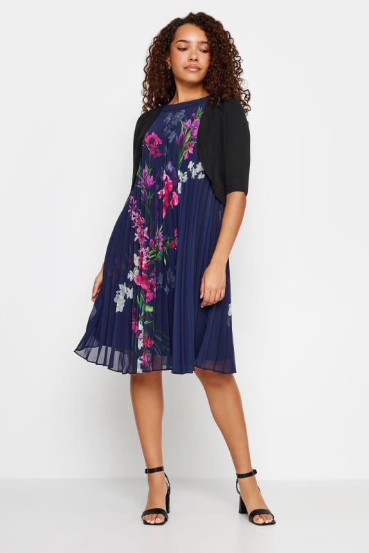 Evans M&Co Black Cropped Cardigan