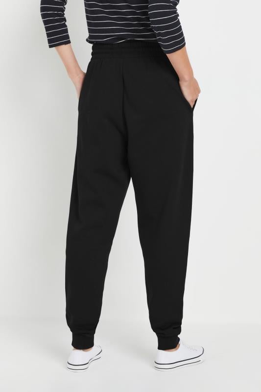 Evans M&Co Black Cuffed Drawstring Joggers