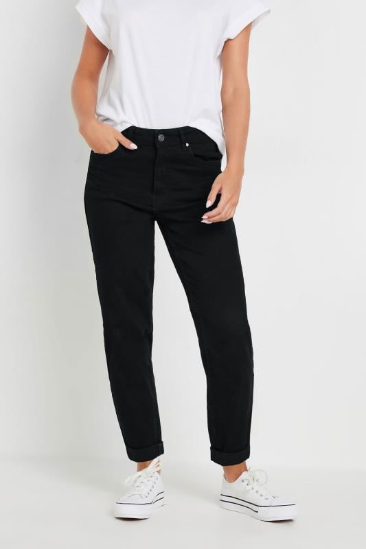 evans M&Co Black Denim Mom Jeans