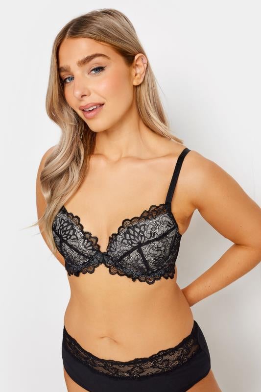 evans M&Co Black Lace T-Shirt Bra