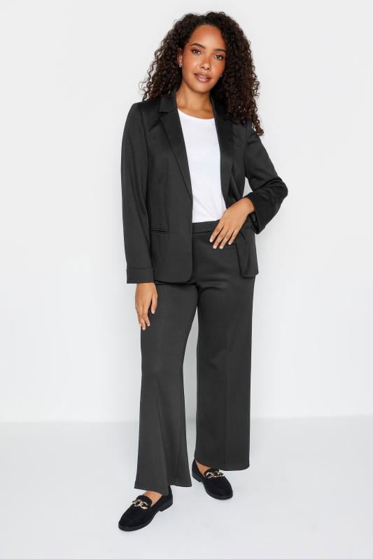 Evans M&Co Black Ponte Blazer