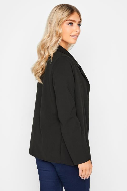 Evans M&Co Black Scuba Blazer