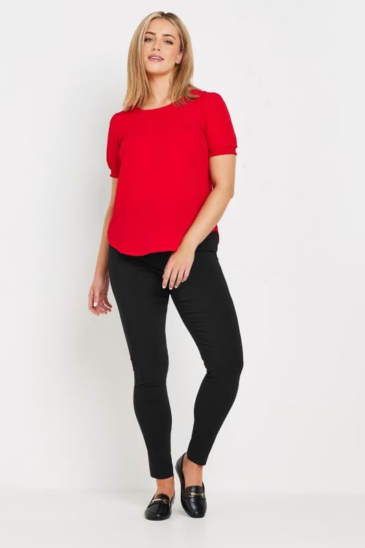 Evans M&Co Black Skinny Bengaline Trousers