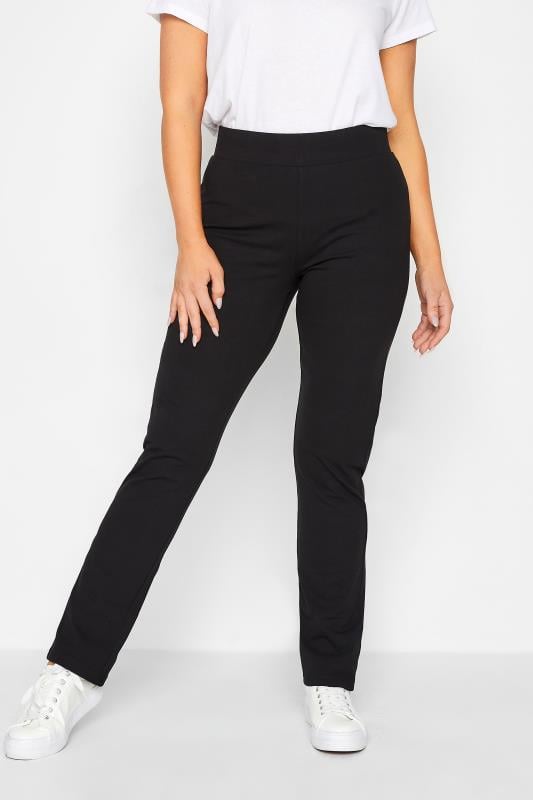 evans M&Co Black Slim Leg Yoga Pants