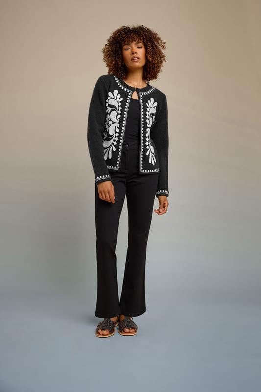 evans M&Co Black Straight Leg Jeans