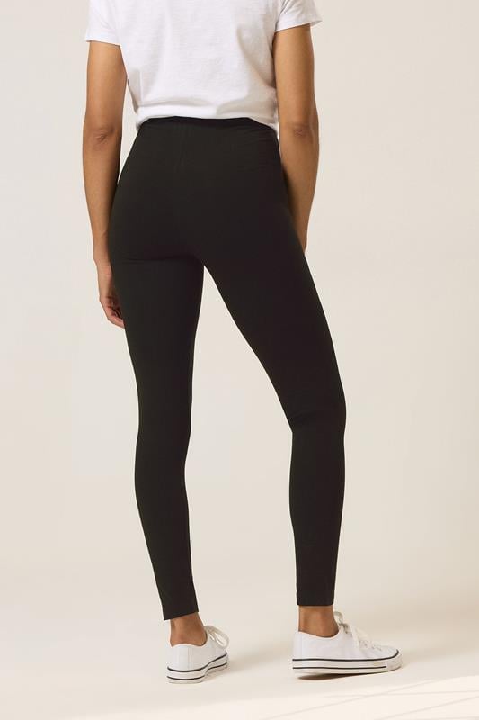 Evans M&Co Black Stretch Cotton Leggings