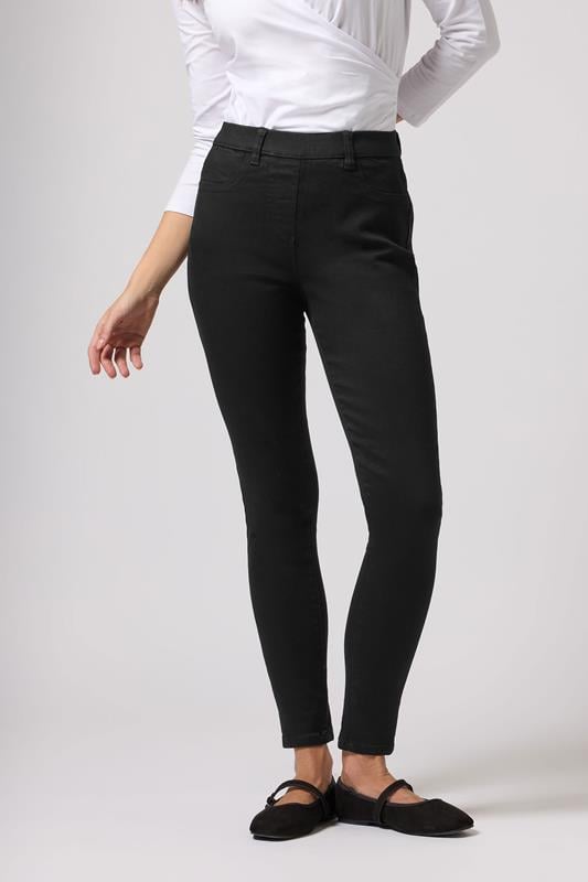 Evans M&Co Black Stretch Jeggings