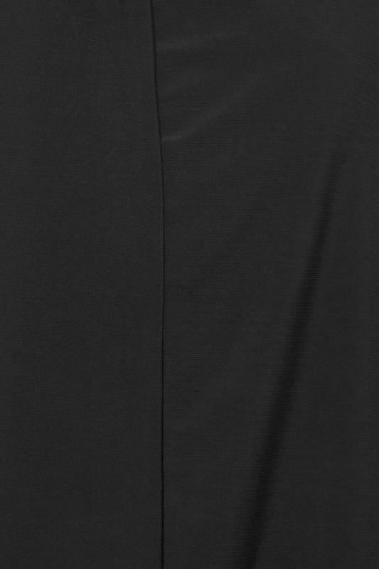Evans M&Co Black Stretch Wide Leg Trousers