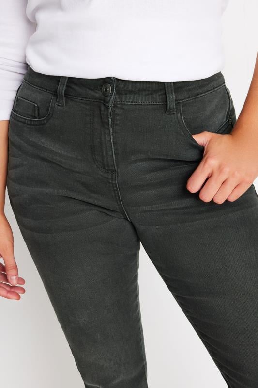 Evans M&Co Black Washed Boyfriend Jeans