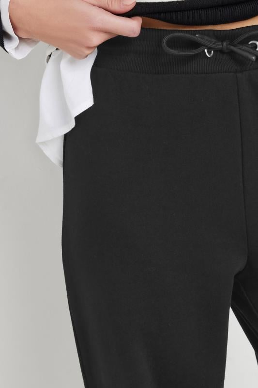 Evans M&Co Black Wide Leg Joggers