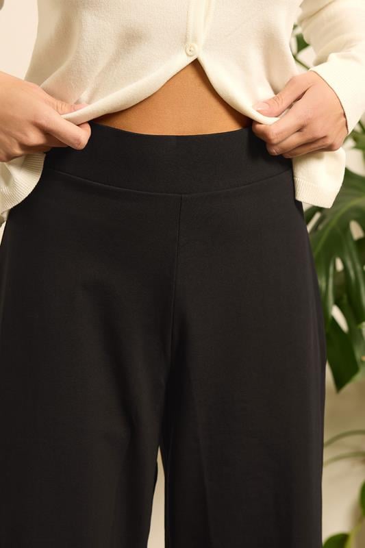 Evans M&Co Black Wide Leg Yoga Pants
