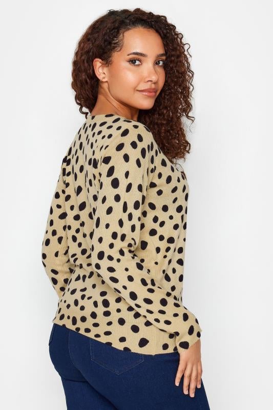 Evans M&Co Cream Dalmatian Print Jumper