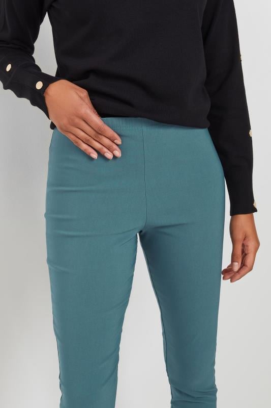 Evans M&Co Denim Blue Stretch Bengaline Trousers