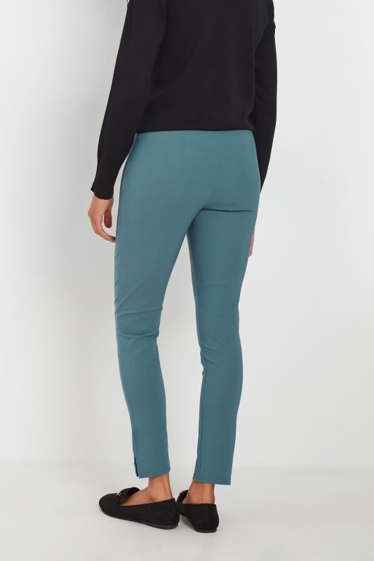 Evans M&Co Denim Blue Stretch Bengaline Trousers