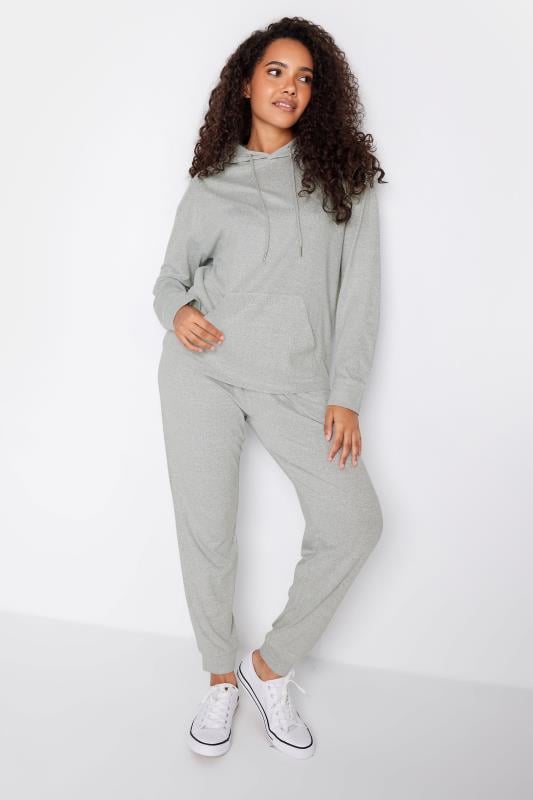 Evans M&Co Grey Marl Soft Touch Lounge Hoodie