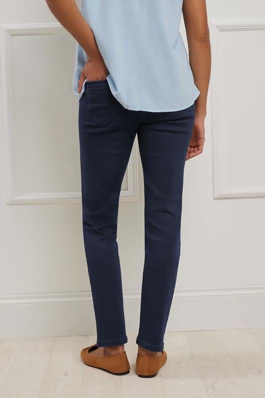 Evans M&Co Indigo Blue Lift & Shape Slim Leg Jeans