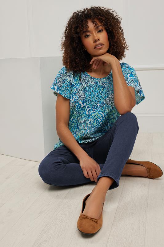 Evans M&Co Indigo Blue Skinny Jeans