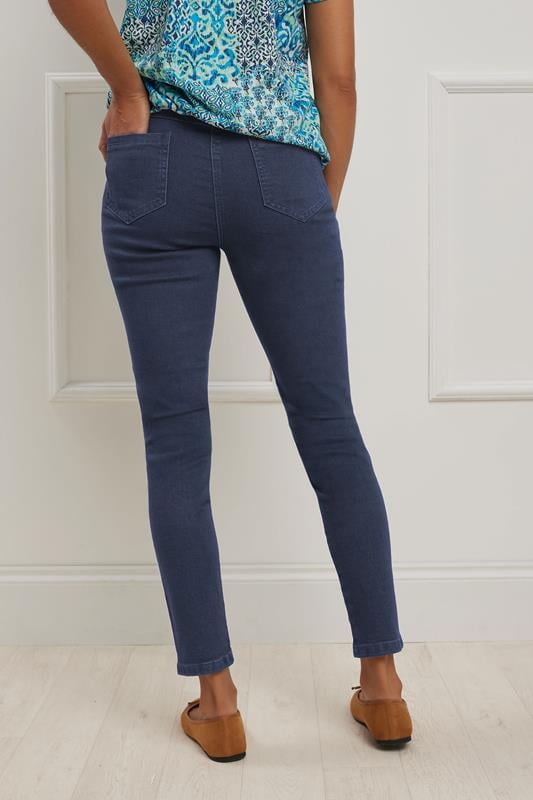 Evans M&Co Indigo Blue Skinny Jeans