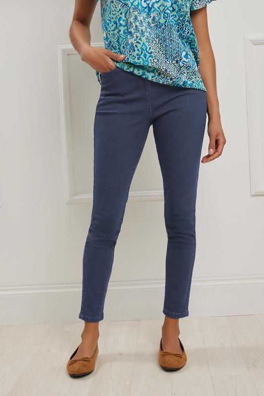 evans M&Co Indigo Blue Skinny Jeans