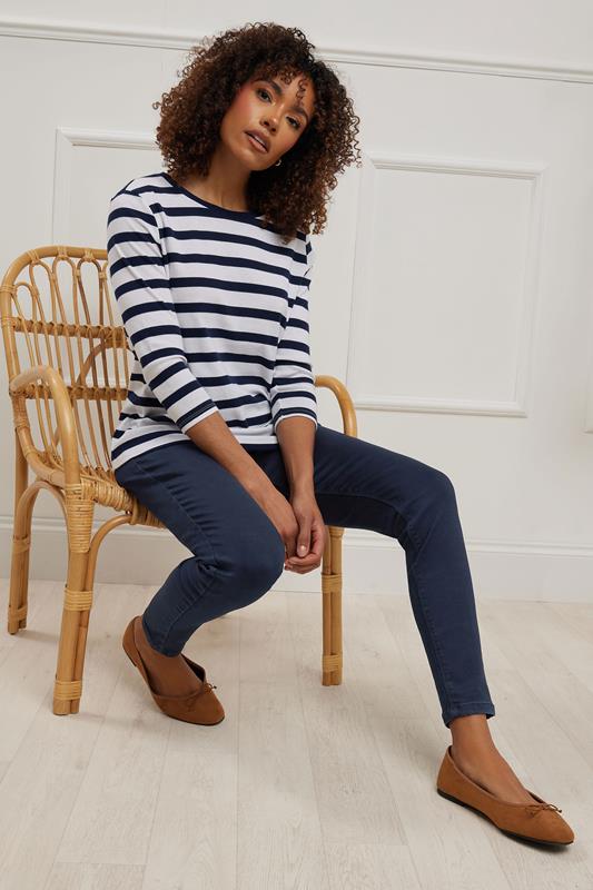 evans M&Co Indigo Blue Stretch Jeggings