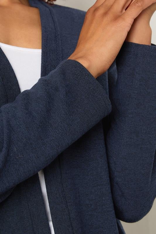 Evans M&Co Navy Blue Essential Cardigan