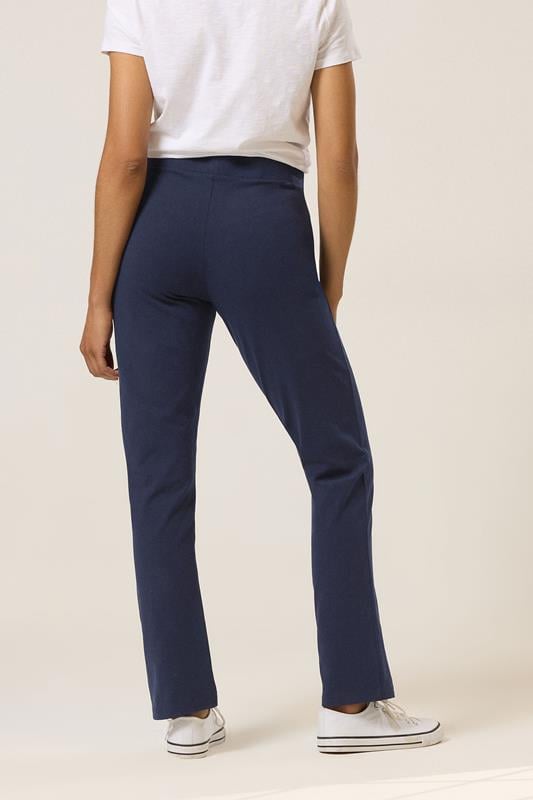 Evans M&Co Navy Blue Slim Leg Yoga Pants